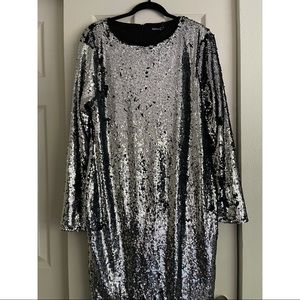 Boohoo Sequin Dress Sz16